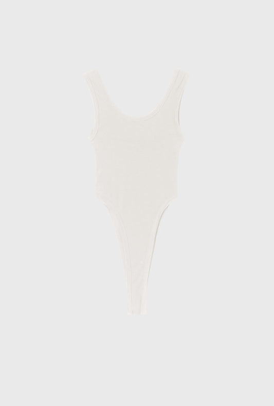 BODYSUIT TEE WHITE