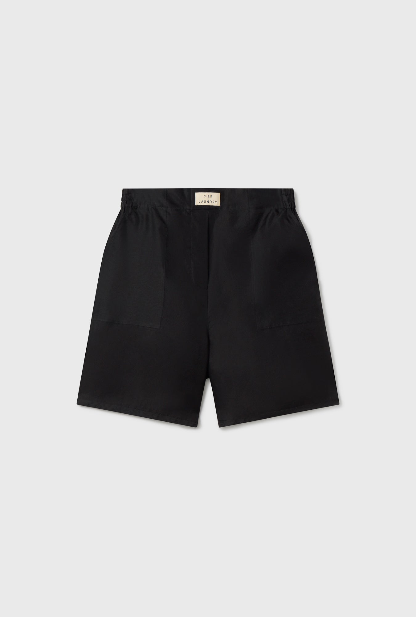 ORGANZA BOXER SHORTS BLACK