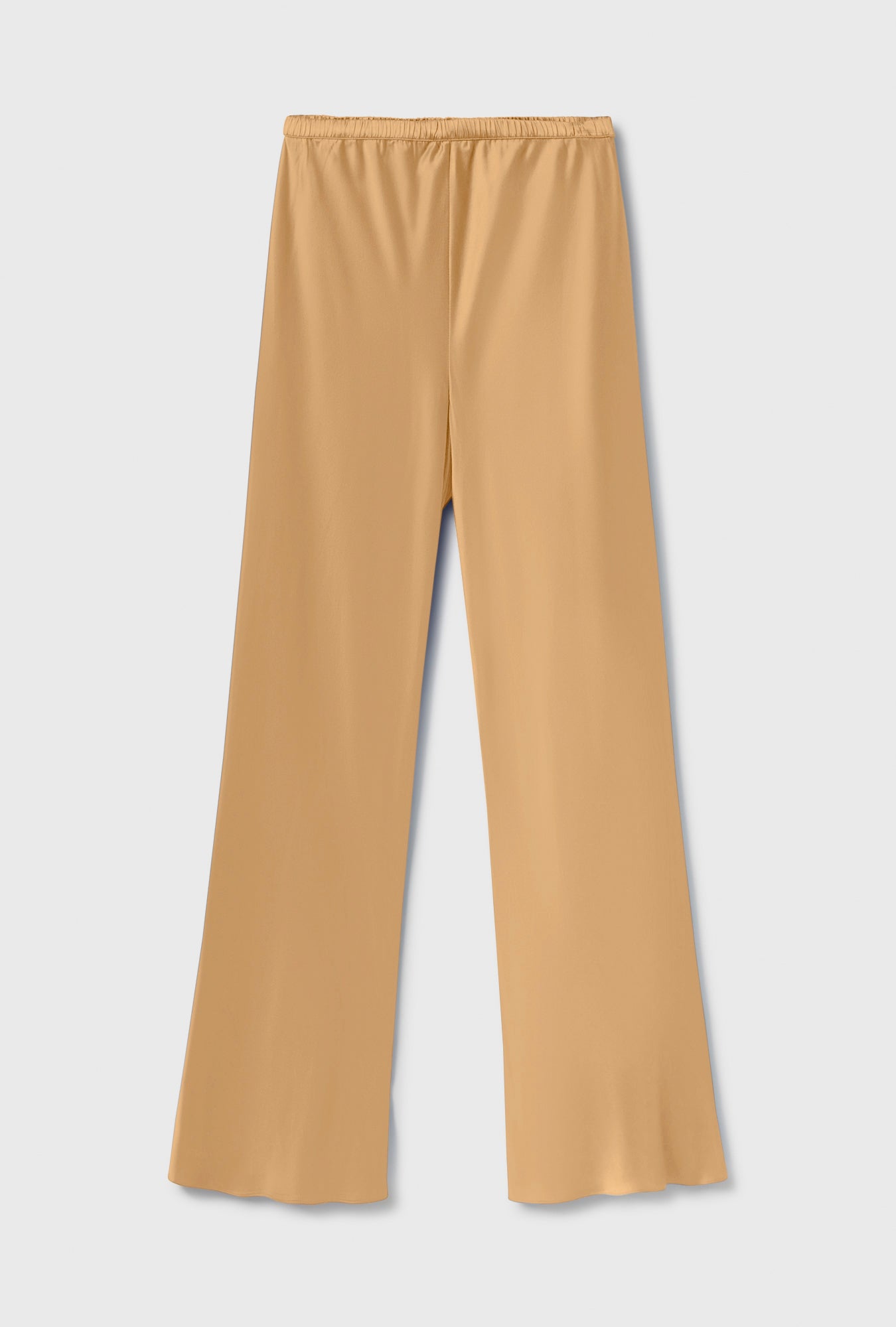 BIAS CUT PANTS COWRIE