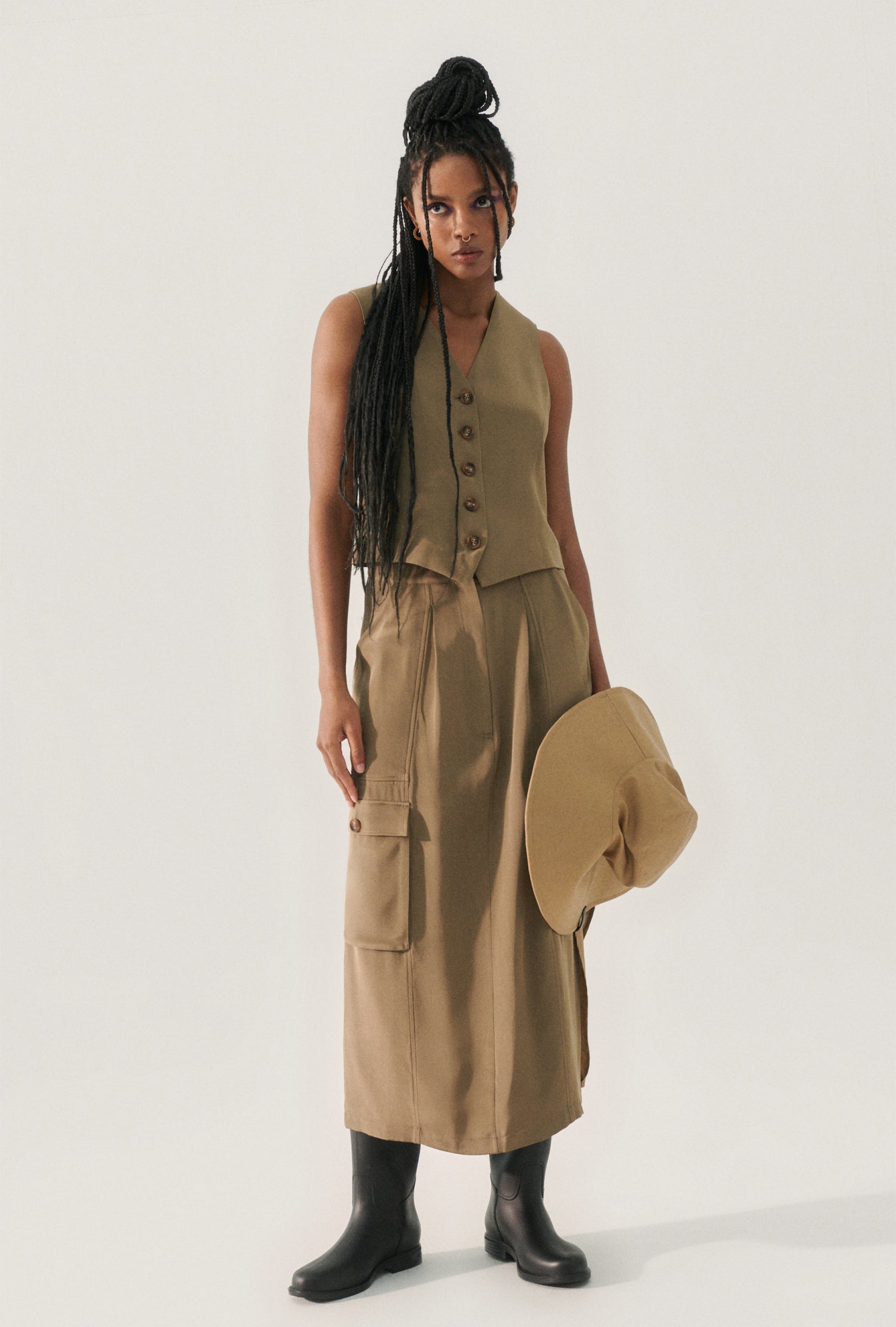 CDC LONG SUIT SKIRT CUB