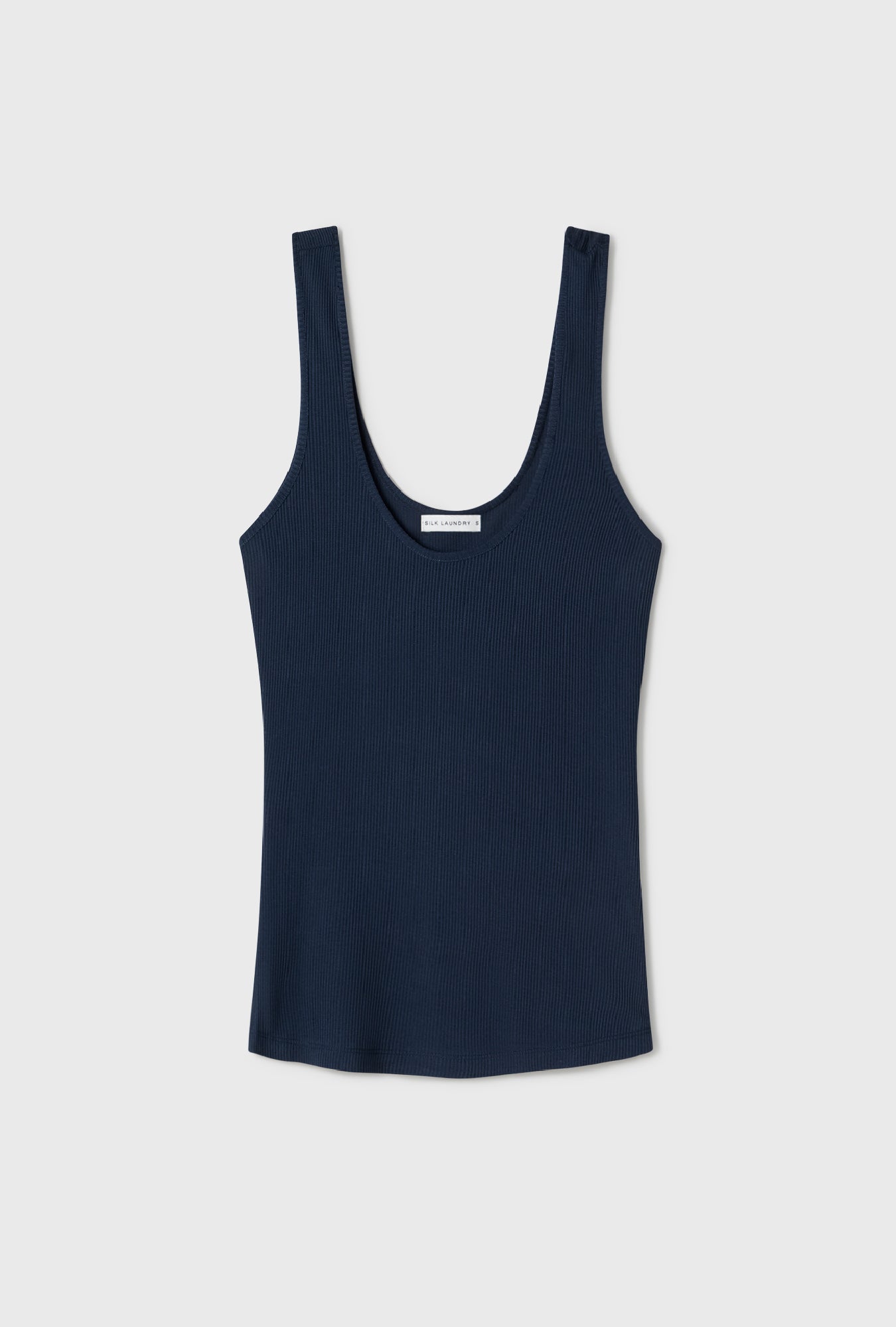 RIBBED TANK MIDNIGHT