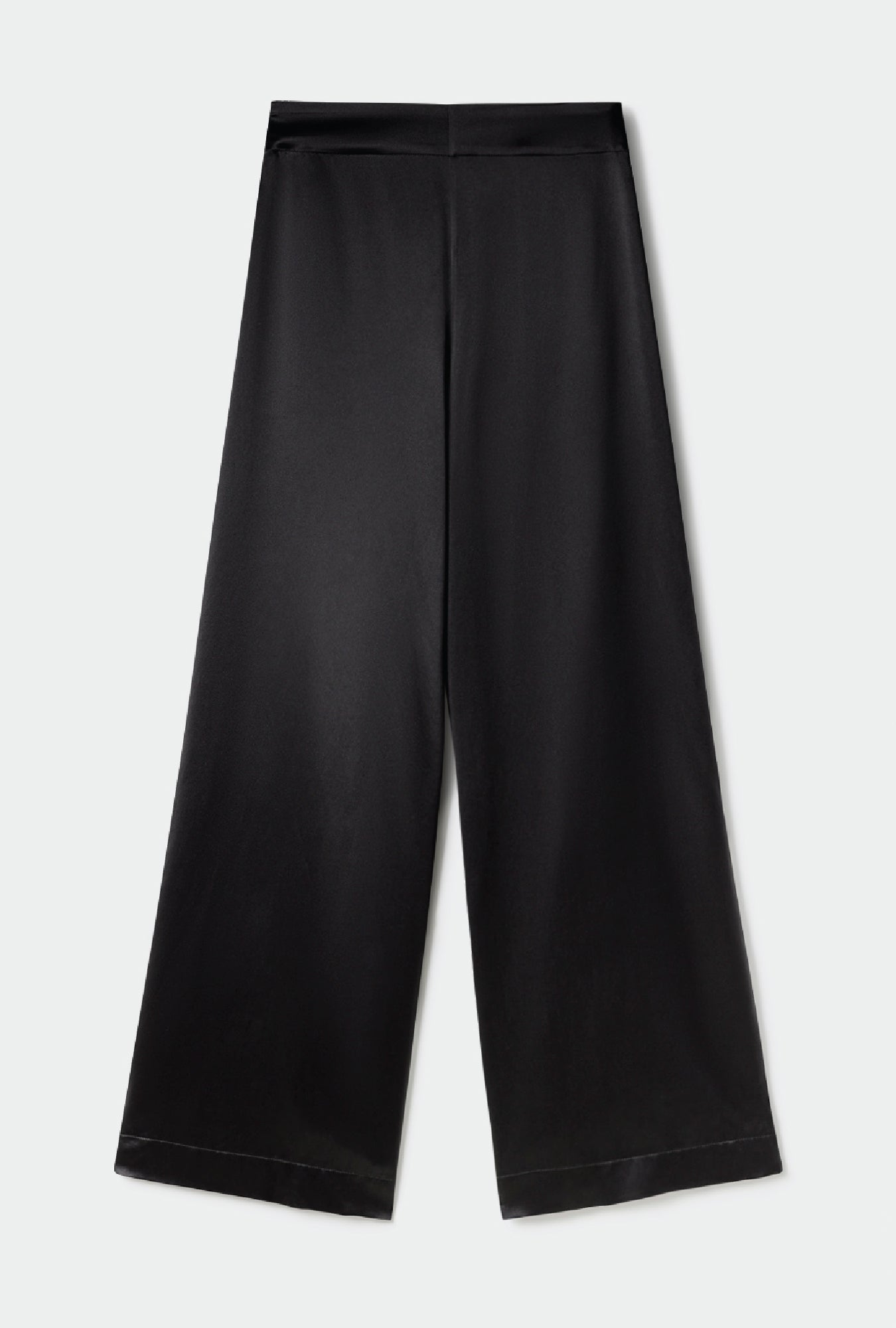 HEAVY TAILORED SIDE ZIP PANTS BLACK