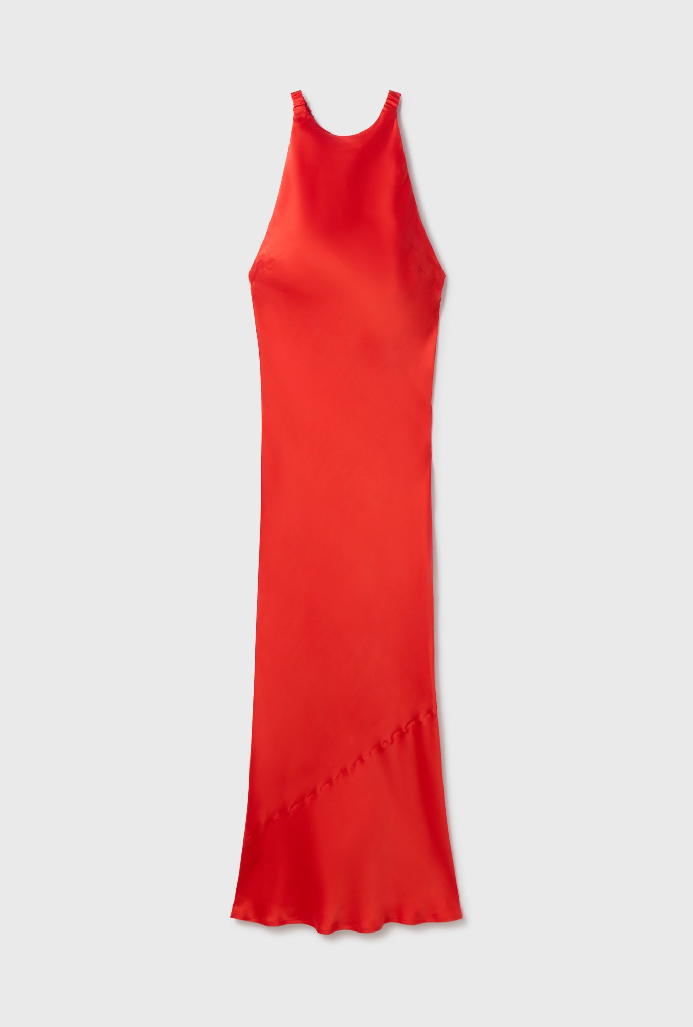 HIGH LOW DRESS GERANIUM