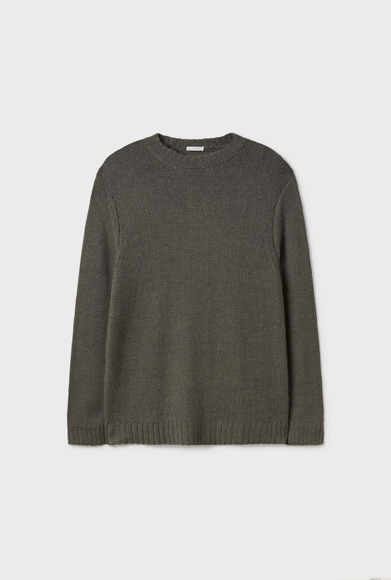 KNIT CREWNECK THYME