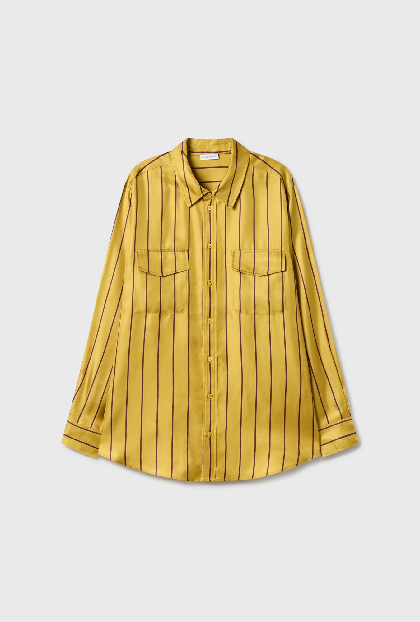 TWILL BOYFRIEND SHIRT DANDELION STRIPE