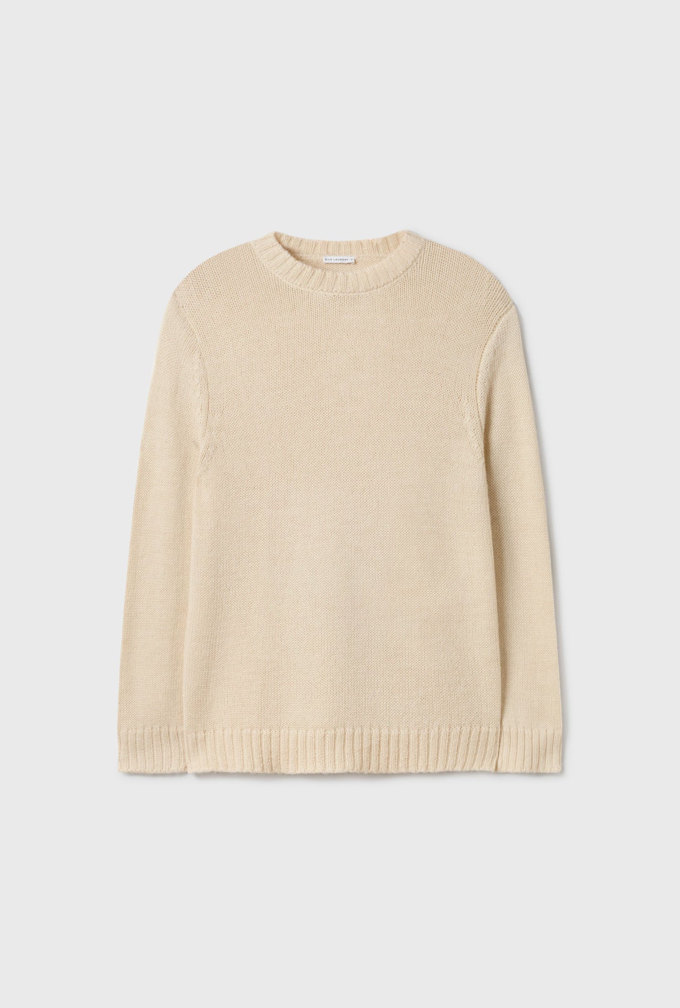 KNIT CREWNECK NATURAL