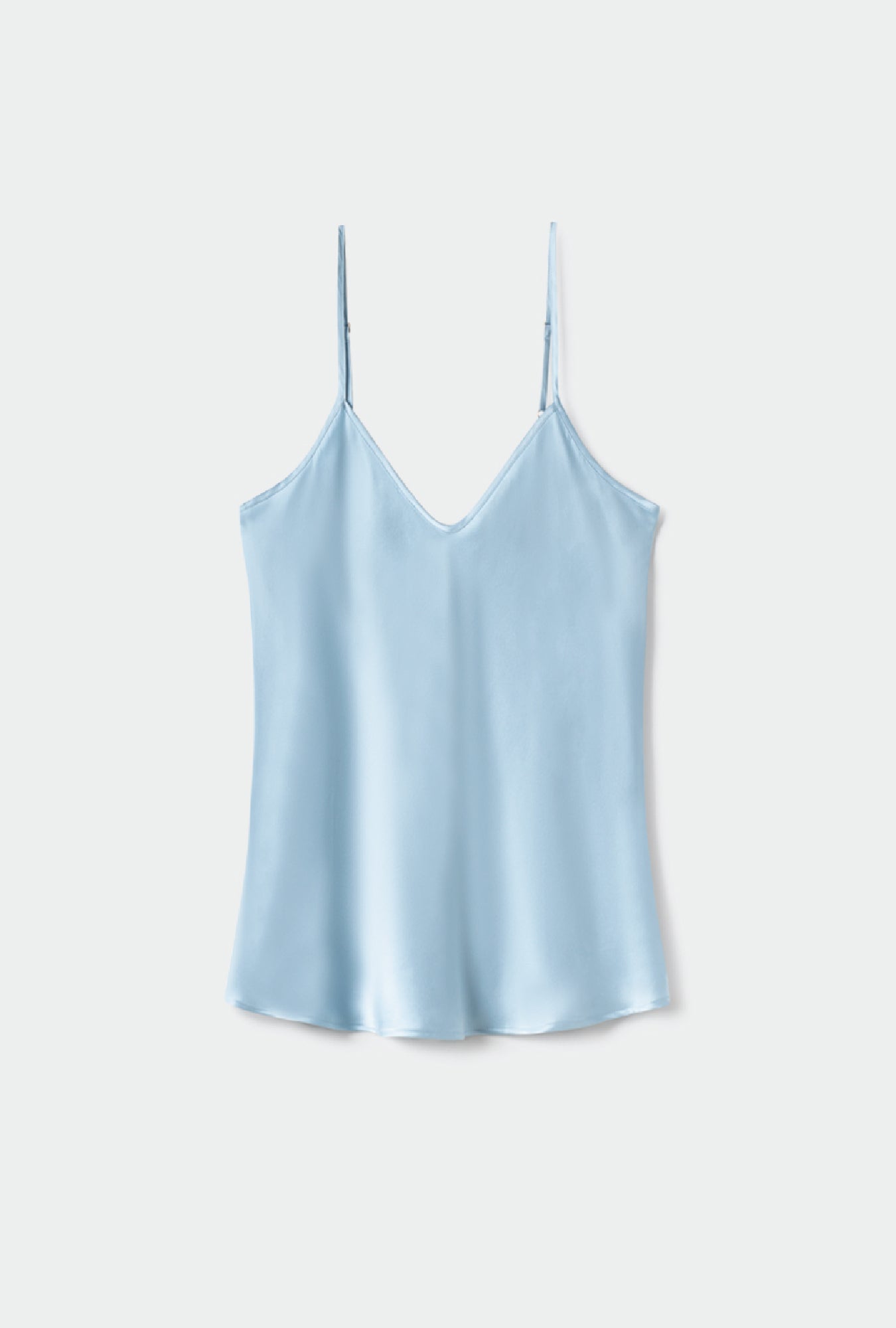 BIAS CUT CAMI SKY