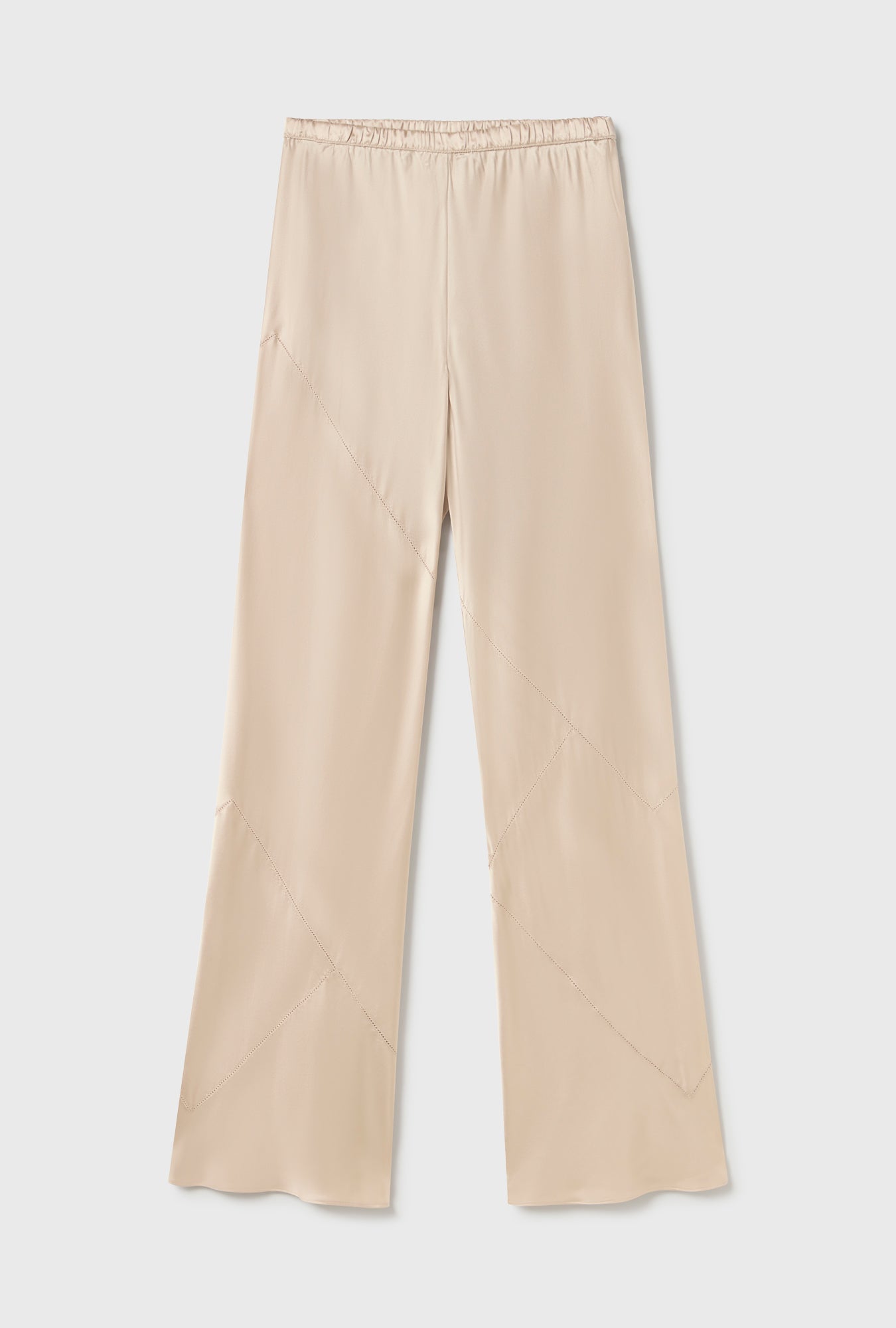 SPLICE BIAS CUT PANTS HAZELNUT