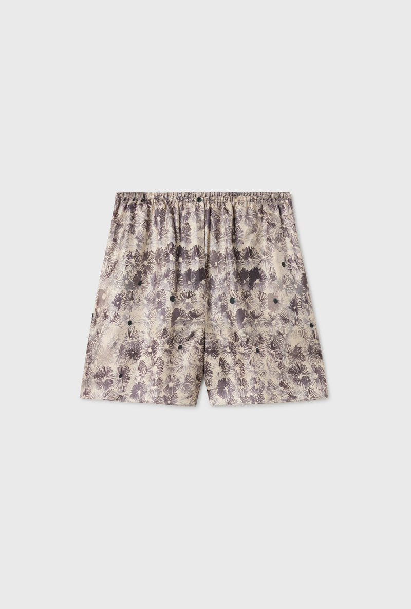 TWILL RACER SHORTS ASTER FLORAL