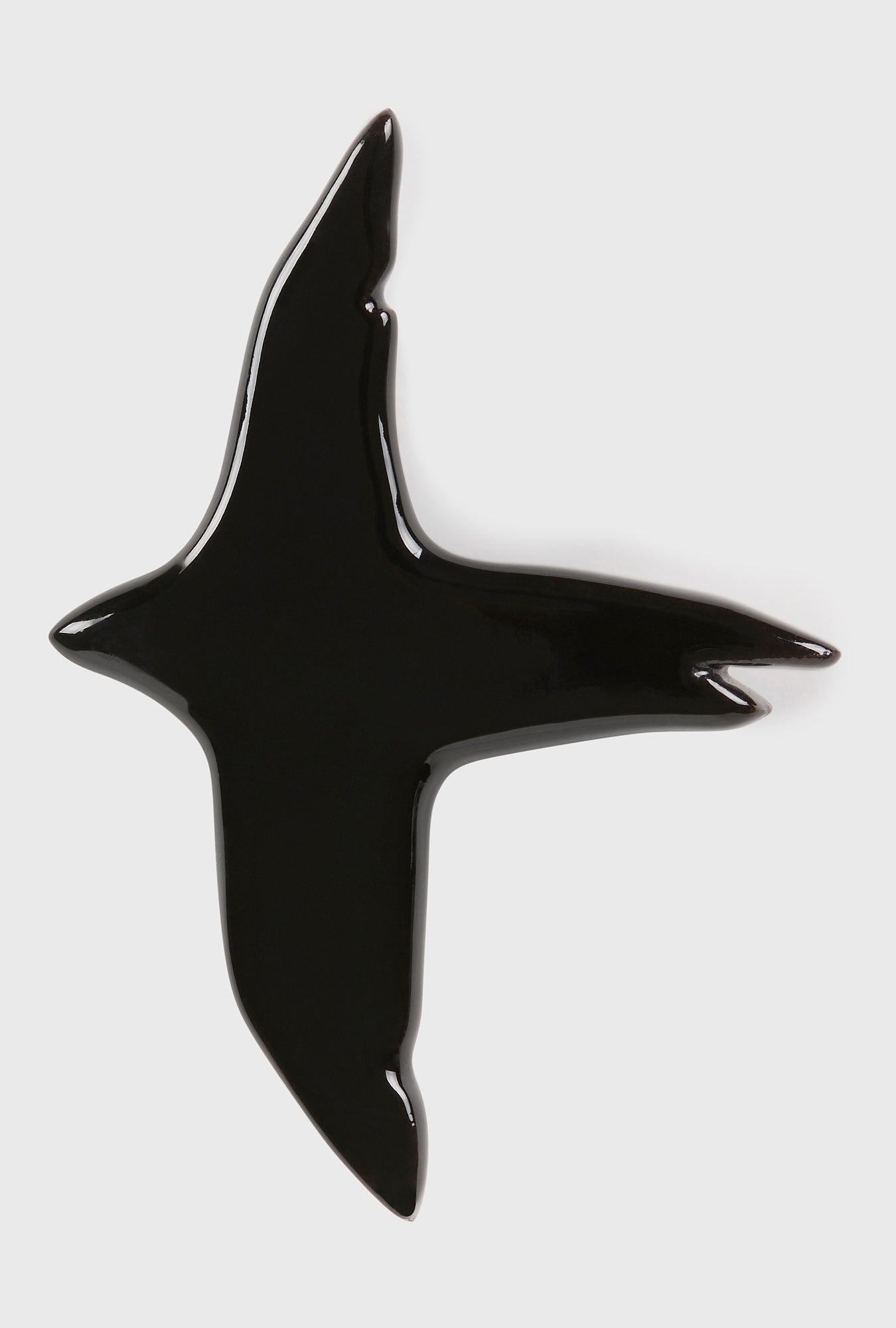 RAVEN BROOCH BLACK