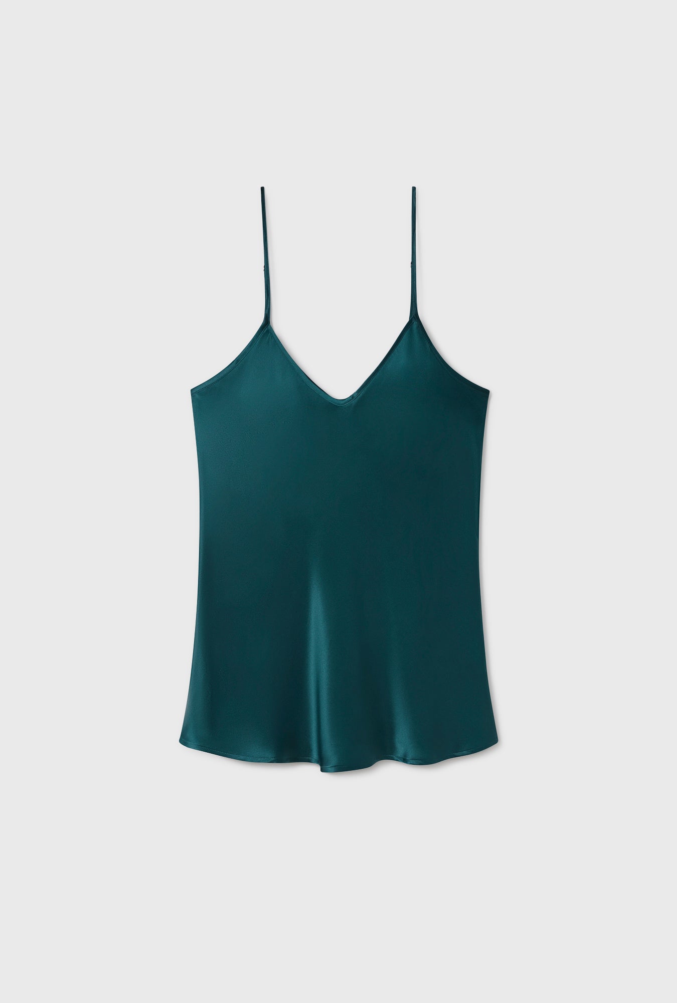 BIAS CUT CAMI TEAL